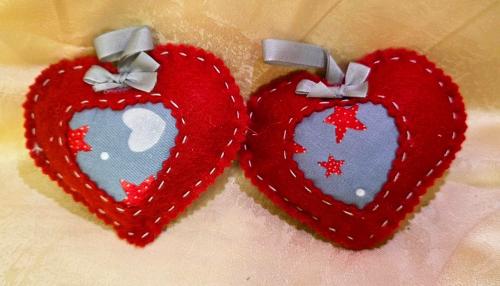 Červená srdíčka