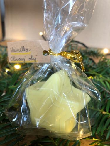 Mýdlo vanilka a olivový olej