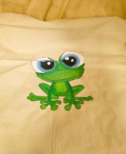 Pytel se žabkou velký