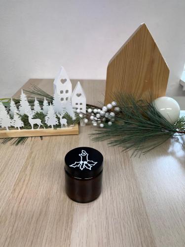 Svíčka s palmovým voskem 120 ml bez vůně (svíčka)