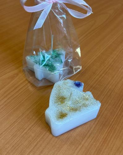 Vánoční svíčka- čepička