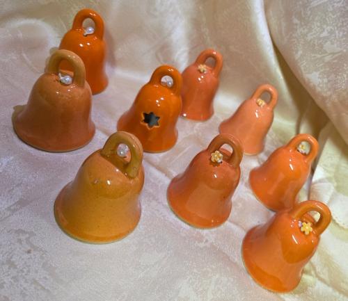 Zvonečky oranžové malé