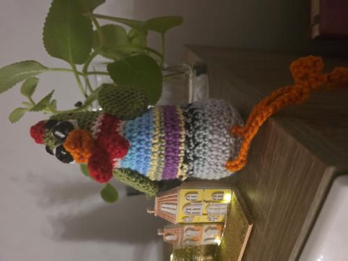 Háčkované slepičky 