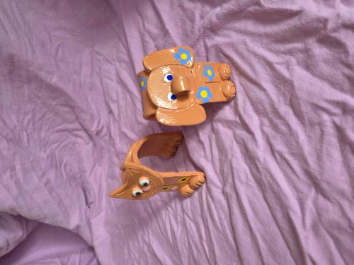 Malá kočka, keramika 