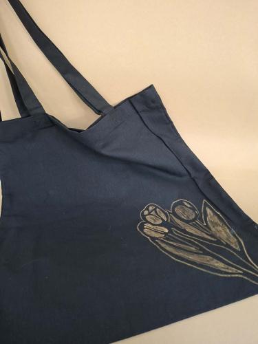 Plátěna taška - tulipány